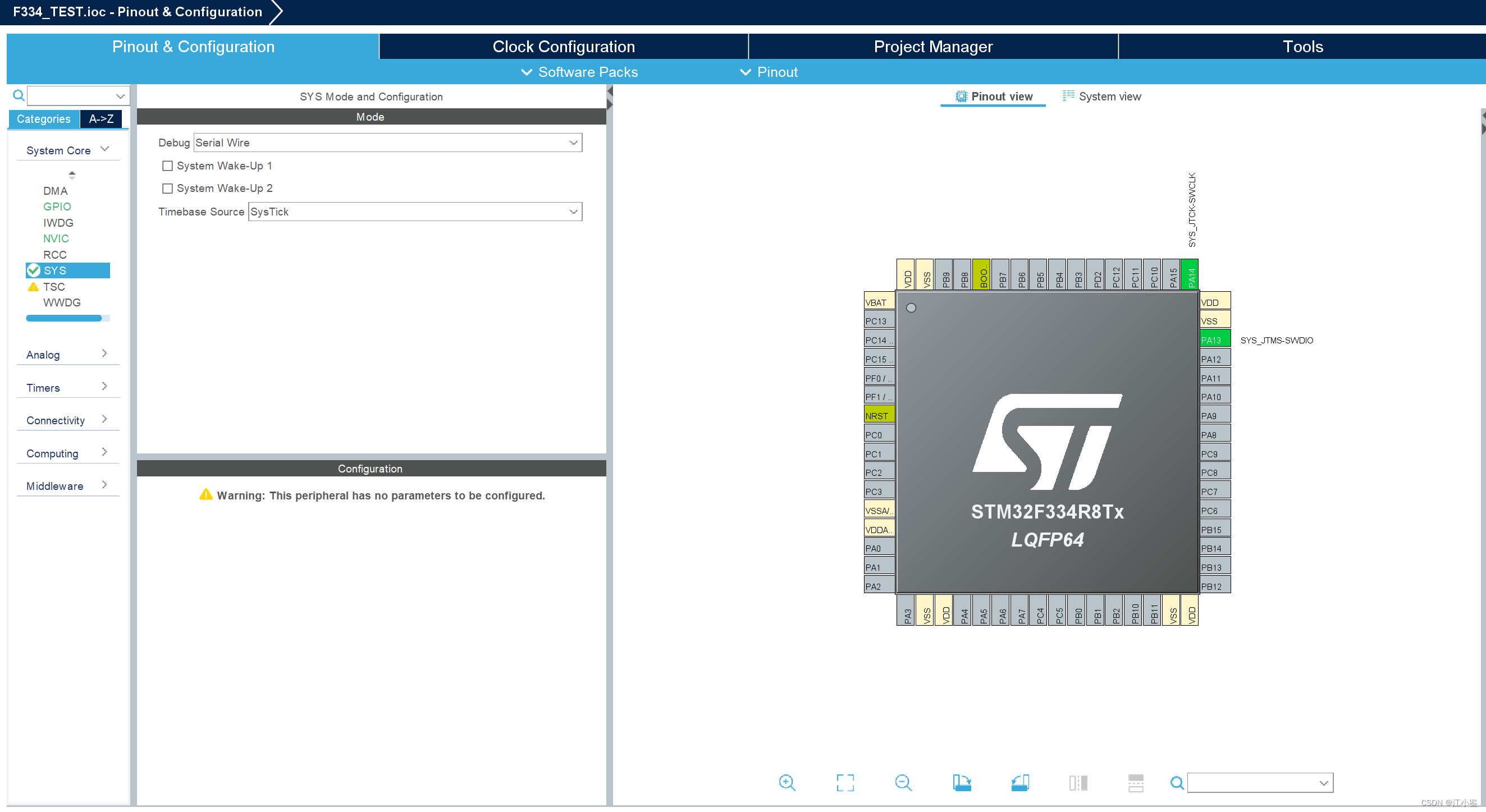 STM32CubeIDE移植DSP库（STM32F334）